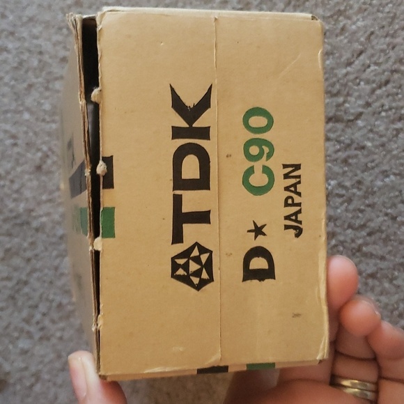 Vintage TDK D C 90 true mechanism  cassette tapes (8 in box)sealed made in japan - Picture 3 of 5